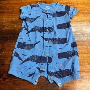Carter's Whale Romper Size 6 Months​
